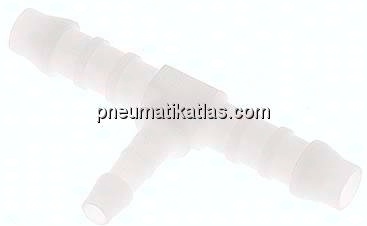 T-Schlauchverbinder 6 (1/4")mm-4mm-6 (1/4")mm, POM