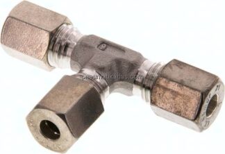 T-Schneidringverschraubung 6 L (M12x1,5), Klemmring 1.4571 (NC)