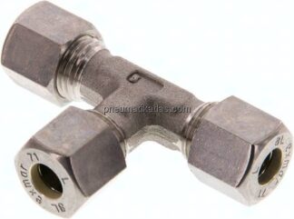 T-Schneidringverschraubung 8 L (M14x1,5), Klemmring 1.4571 (NC)