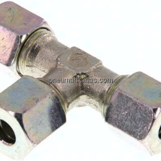 T-Schneidringverschraubung 8 S (M16x1,5), Stahl verzinkt