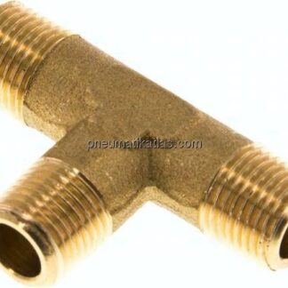 T-Stück R 1/8" (AG), Messing