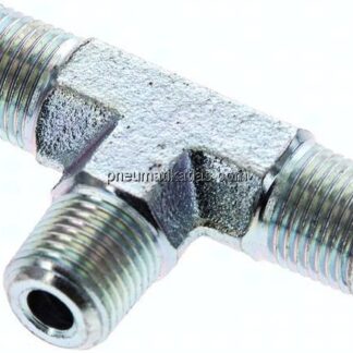T-Stück NPT 1/8" (AG), Stahl verzinkt
