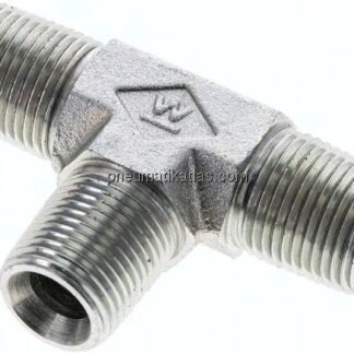 T-Stück NPT 3/8" (AG), Stahl verzinkt