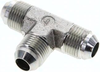 T-Stück,UNF 3/4"-16 AG (JIC), Stahl verzinkt