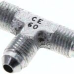T-Stück,UNF 7/16"-20 AG (JIC), Stahl verzinkt
