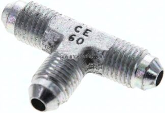 T-Stück,UNF 7/16"-20 AG (JIC), Stahl verzinkt