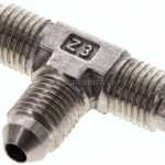 T-Stück,UNF 7/16"-20 AG (JIC), V4A