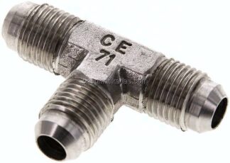 T-Stück,UNF 9/16"-18 AG (JIC), V4A