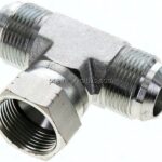 T-Verschraubung,UN 1-5/16"-12 (JIC), Stahl verzinkt