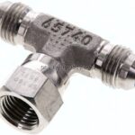 T-Verschraubung,UNF 9/16"-18 (JIC), V4A