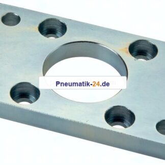 ISO 15552-Flanschbefestigung 125 mm, Stahl verzinkt