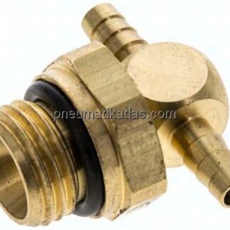 T-Steckanschluss, G 1/4"-4mm innen, Messing