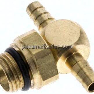 T-Steckanschluss, G 1/8"-4mm innen, Messing