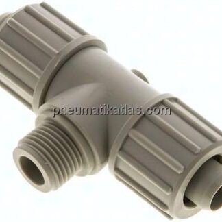 T-Verschraubung G 1/2"-20x13mm, Polypropylen