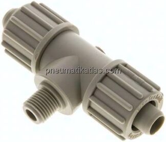 T-Verschraubung G 1/4"-16x10mm, Polypropylen