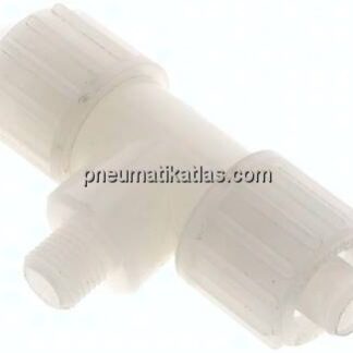 T-Verschraubung G 1/4"-16x10mm, PVDF