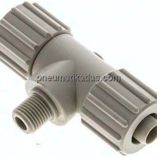 T-Verschraubung G 1/4"-15x9mm, Polypropylen