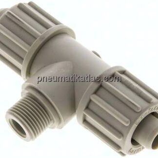 T-Verschraubung G 3/8"-16x10mm, Polypropylen