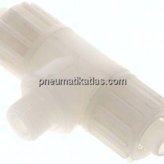 T-Verschraubung G 3/8"-16x10mm, PVDF