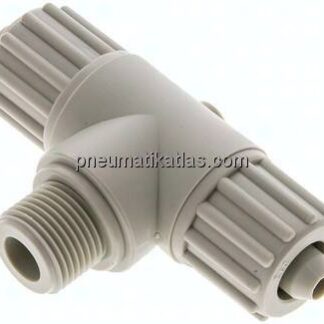 T-Verschraubung G 3/8"-12x6mm, Polypropylen