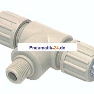 T-Verschraubung G 1/8"-10x4mm, PVDF