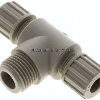 T-Verschraubung G 1/2"-10x8mm, Polypropylen