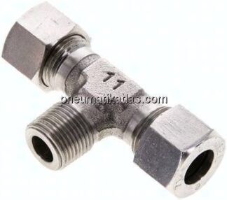 T-Schneidringverschraubung R 3/8"-12 L (M18x1,5), 1.4571