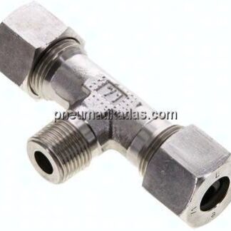 T-Schneidringverschraubung R 3/8"-12 S (M20x1,5), 1.4571