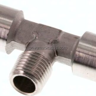 T-Einschraubstück G 1/4"(IG)-R 1/4"(AG), 1.4404