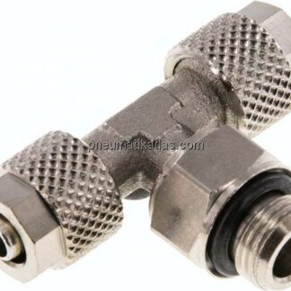 T-Drehverschraubung G 1/8"-6x4mm, Messing vernickelt