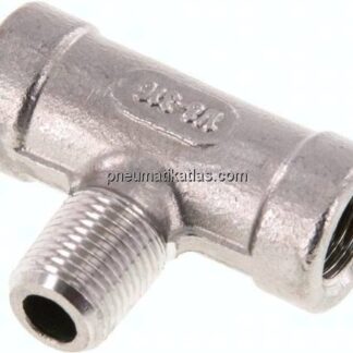 T-Einschraubstück Rp 1/8"(IG)-R 1/8"(AG), 1.4408