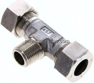 T-Schneidringverschraubung R 1/2"-18 L (M26x1,5), 1.4571