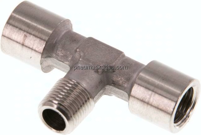 T-Einschraubstück G 1/8"(IG)-R 1/8"(AG), 1.4404