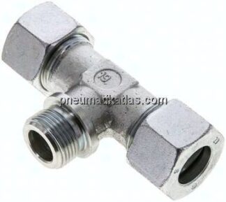 T-Schneidringverschraubung R 3/4"-20 S (M30x2), Stahl verzinkt