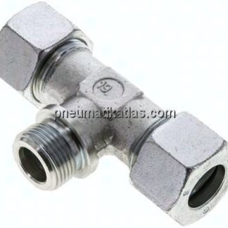 T-Schneidringverschraubung R 3/4"-20 S (M30x2), Stahl verzinkt