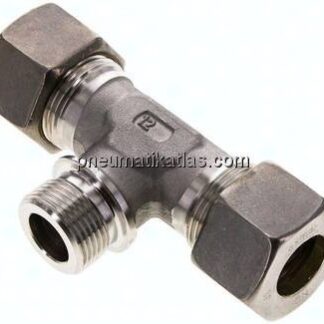 T-Schneidringverschraubung G 3/4"-20 S (M30x2), Klemmring 1.4571 (NC)