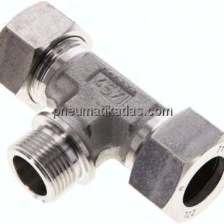 T-Schneidringverschraubung G 3/4"-22 L (M30x2), 1.4571