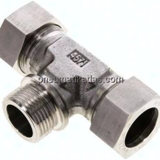 T-Schneidringverschraubung G 1"-28 L (M36x2), 1.4571