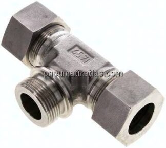 T-Schneidringverschraubung G 1-1/4"-30 S (M42x2), 1.4571