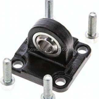 ISO15552-Laschenschwenkbefestigung (sphär) 32mm Stahl brüniert