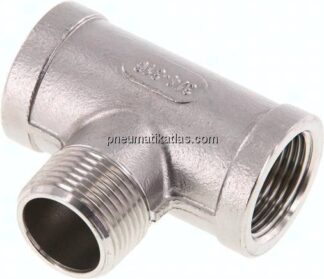 T-Einschraubstück Rp 3/4"(IG)-R 3/4"(AG), 1.4408