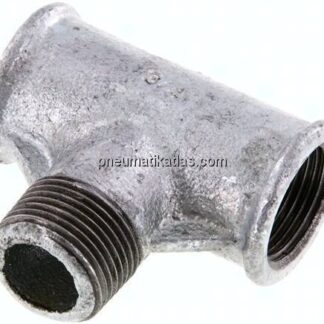 T-Einschraubstück Rp 3/4"(IG)-R 3/4"(AG), Temperguss verzinkt