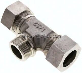 T-Schneidringverschraubung G 1-1/2"-38 S (M52x2), 1.4571