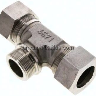 T-Schneidringverschraubung G 1-1/2"-38 S (M52x2), 1.4571