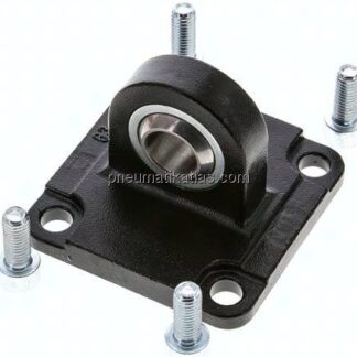 ISO15552-Laschenschwenkbefestigung (sphär) 63mm Stahl brüniert