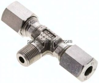 T-Schneidringverschraubung R 1/8"-6 L (M12x1,5), 1.4571