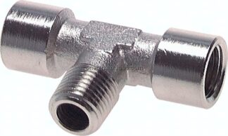 T-Einschraubstück G 3/8"(IG)-R 3/8"(AG), Messing vernickelt