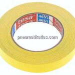Tesa Gewebeklebeband 4651, 19 mm / 25 mtr., gelb