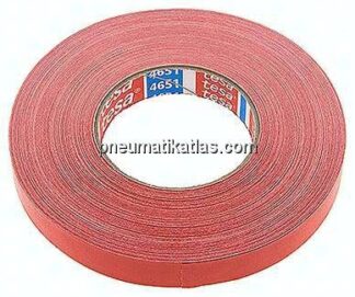 Tesa Gewebeklebeband 4651, 19 mm / 50 mtr., rot