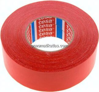 Tesa Gewebeklebeband 4651, 50 mm / 50 mtr., rot